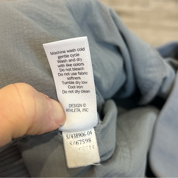 Athleta Women’s Trekkie Crop Stretch Jogger Pants Athleisure Gray Size 14 - Picture 9 of 9